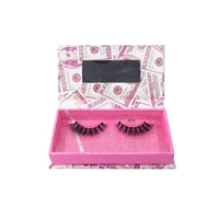 

anerry 3d mink lashes 25mm mink eyelashes packaging money lash boxes