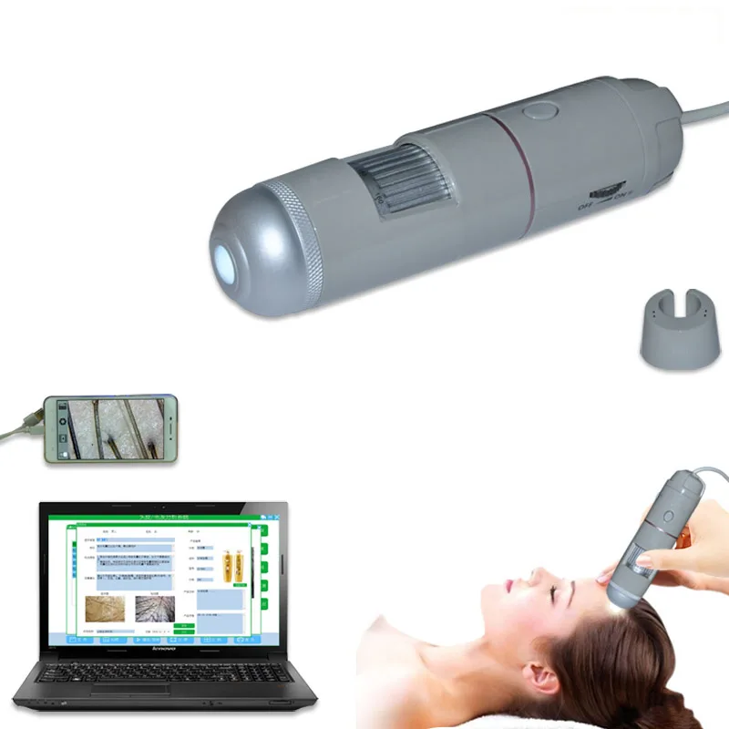 

Hot sale beauty personal care skin analyzer and hair analyzer skin scanner