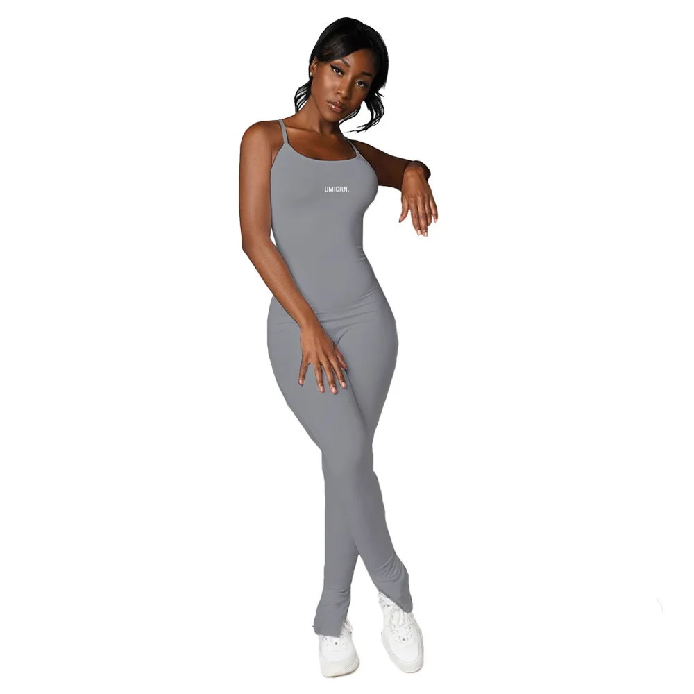 

Fashion workout clothes Tight stretch sexy woman yoga sports tights strapless backless high stretch jumpsuit gym fitness, Customized colors