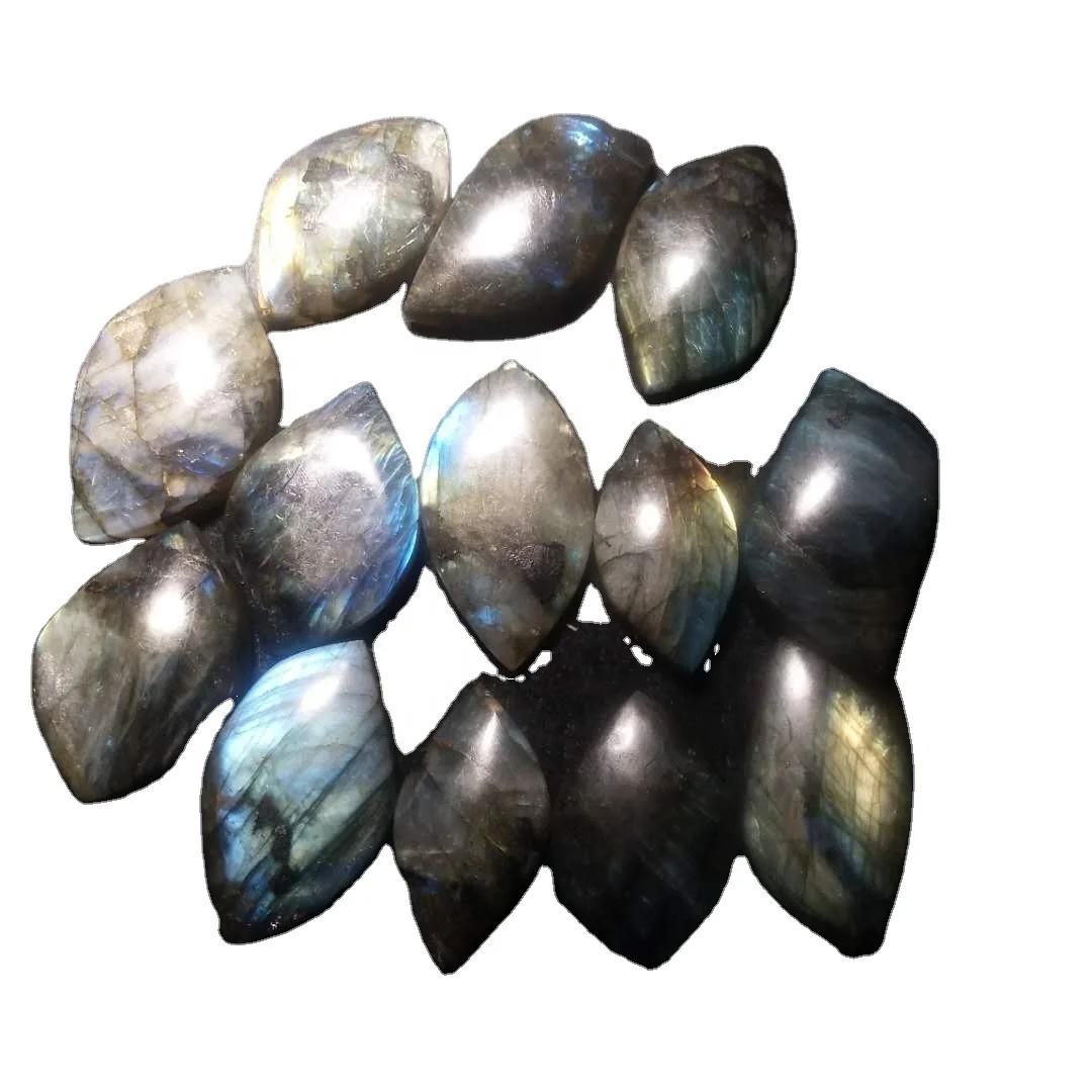 

High quality beautiful blue light labradorite leaf , water droplets shape labradorite for pendant ornament, Mixed