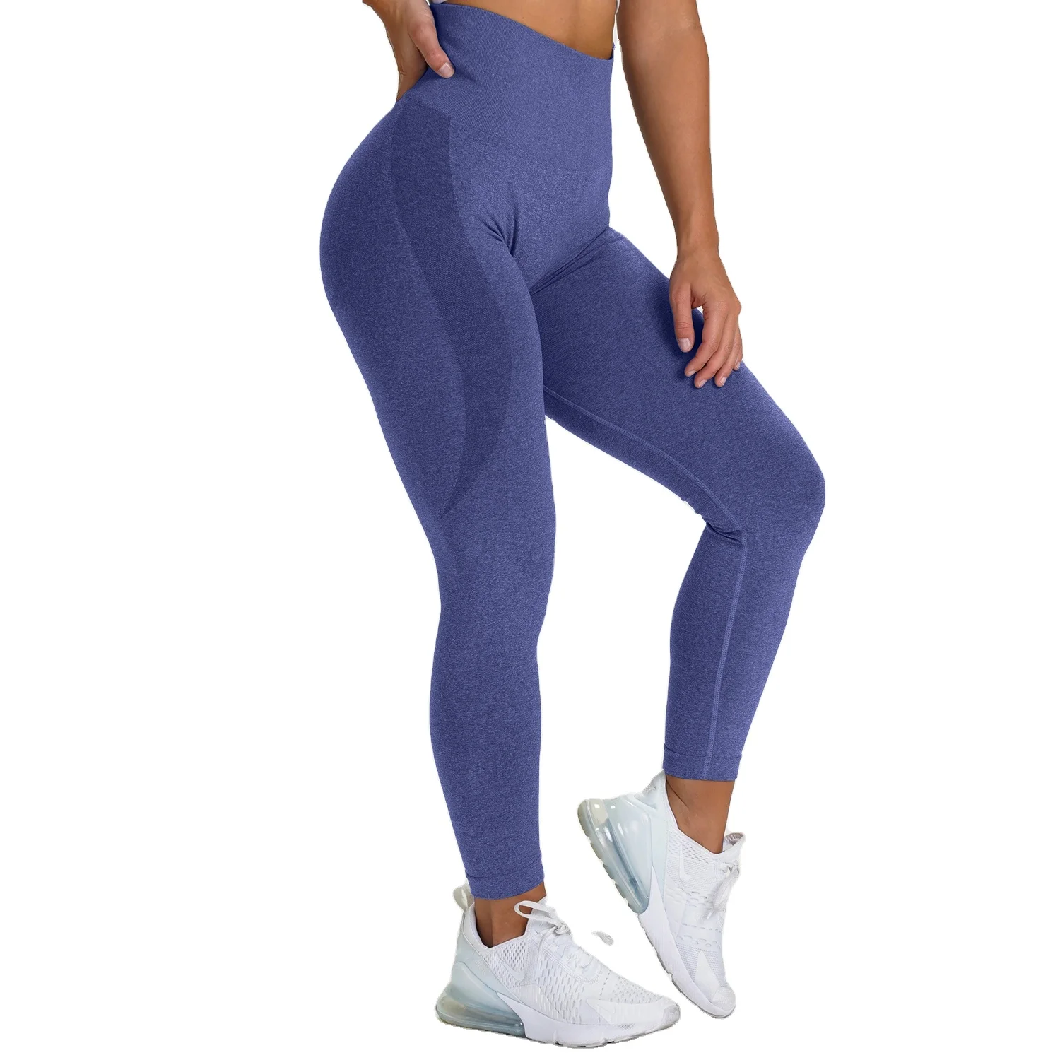 

Workout Clothing Apparel Ladies Yoga Leggings High Waisted Workout Gym Seamless Leggings For Women, Customized colors
