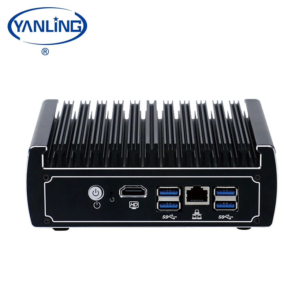 

Cheaper server mini pc N13L2 with i3-7100U dual Ethernet fanless thin mini pc support DDR4 4*USB 3.0 for firewall pfsense