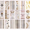 HOTSELLING FTEMPORARY METALLIC TATTOO, GOLD AND SILVER TATTOO STICKER FACTORY PRICE