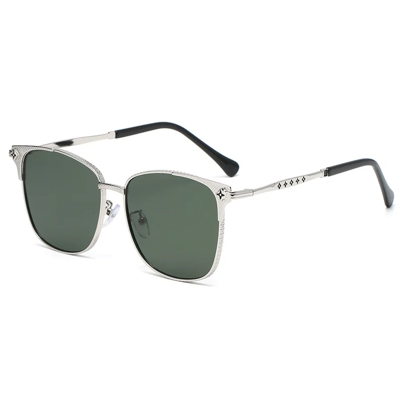 

MJ-0463 The New Tide Of Men And Women Lovers Personality Street Snap Metal Sunglasse Fashion 2021