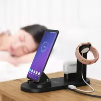

2019 New hot 3in1 charger station wireless charger and charger stand for apple watch and airpods show wish