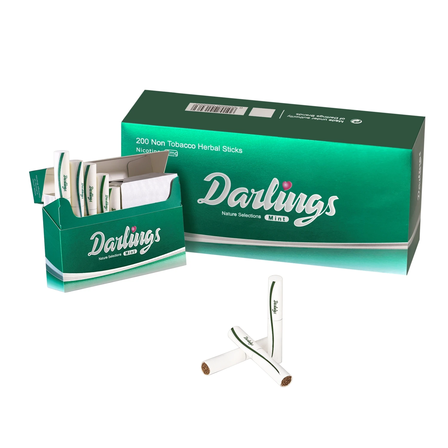 

Darlings Heat Not Burn Heating Sticks (nicotine & nicotine free), Coffee/blue/purple/green/dark brown