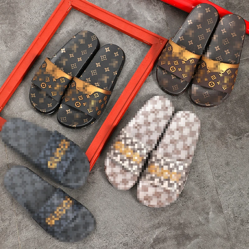 

designer women sandals famous brands men's shoes women's slides slippers