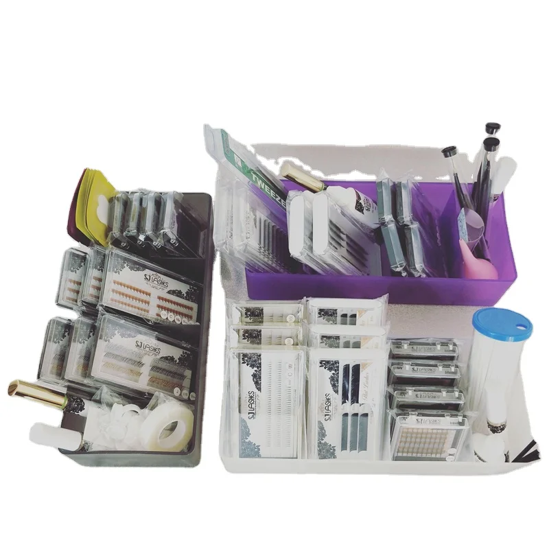 

Eyelash Extension Training Kits For Eyelash Packaging Box Eyelash Extension Supplier extension de cils