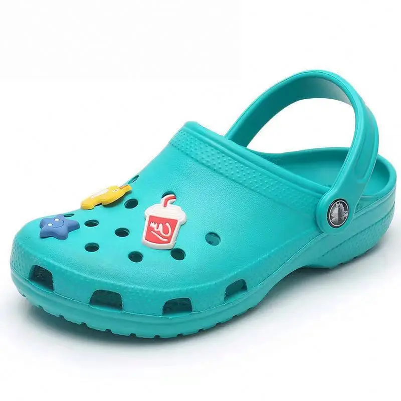 

New Double Layer Design Beach Eva white clogs China Supplier