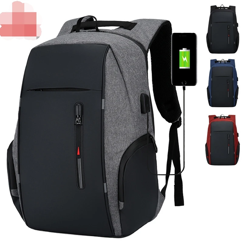 

Cross-border men's business bag laptop bag multifunctional USB backpack large capacity waterproof backpack