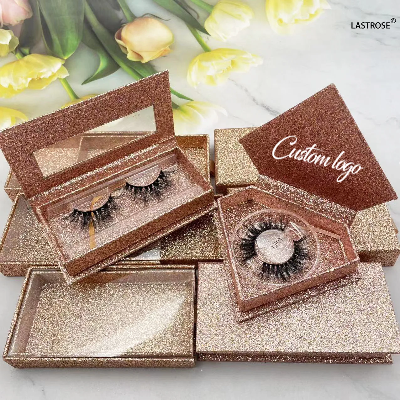 

Expo deals lashbox Eye lashes box Empty unique eye lash packaging with custom logo luxury paper false eyelash packaging box