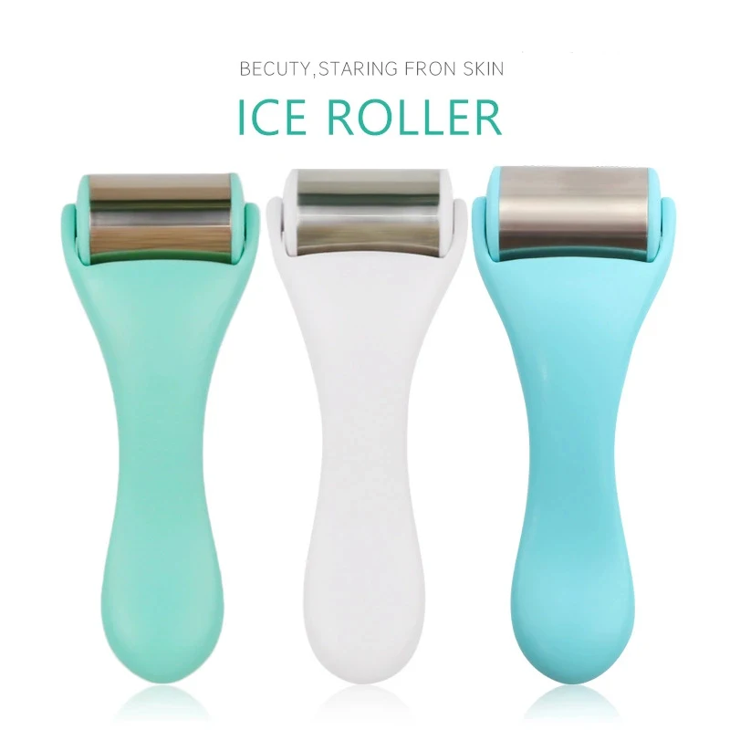 
Wholesale Beauty Care Stainless Steel Facial Massager Anti-Puffiness Ice Roller 
