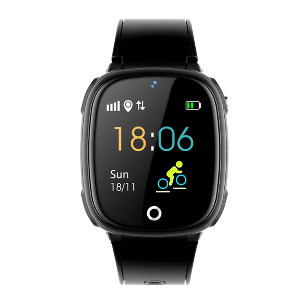 

Gps Navigation Cute Childrens Manufacture Safety Funky Watch Clock With Light For Childrens Smart Watch, Red