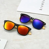 

Hot Selling wholesale handmade custom logo bamboo sunglasses FDA approve glasses