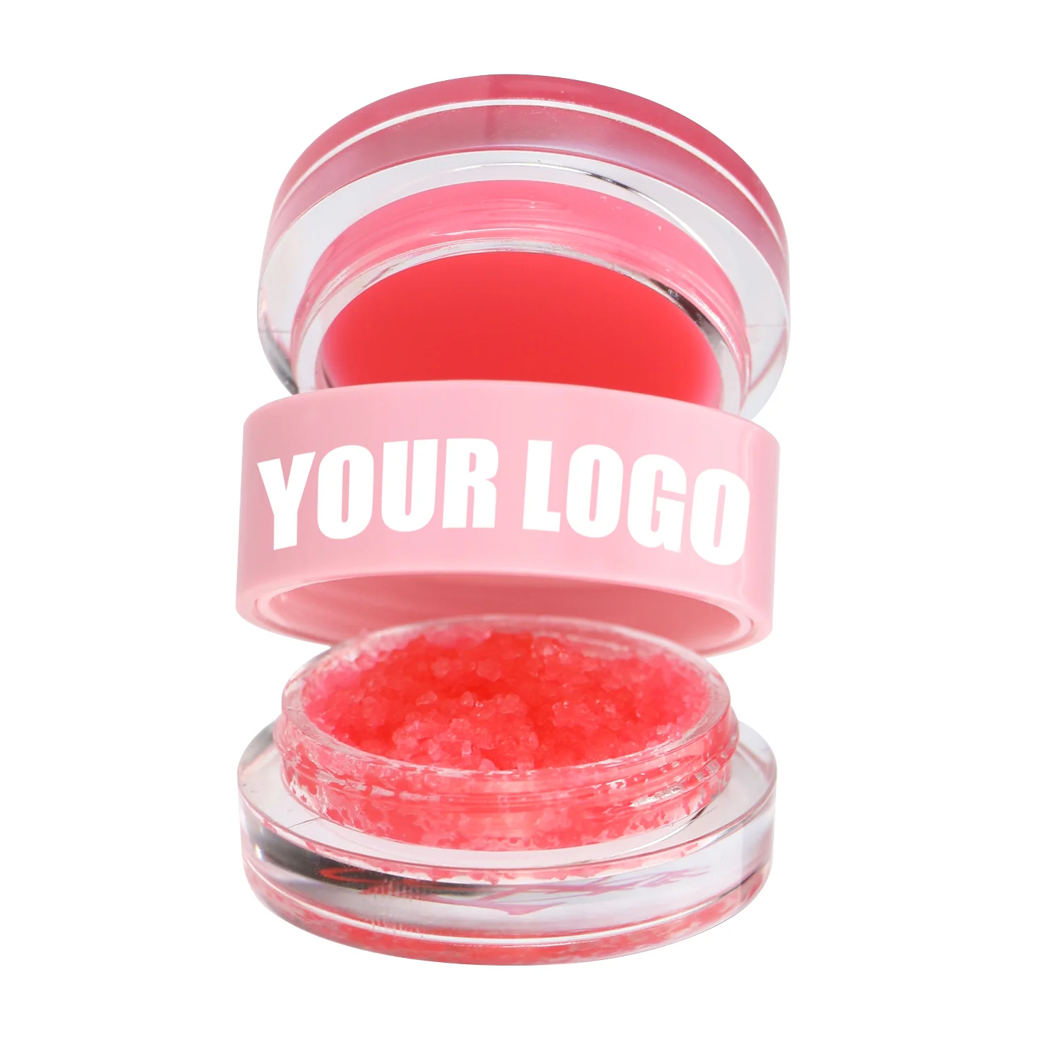 

Free Sample Wholesale Private Label Two in One Fruit Lip Balm Lip Mask Lip Scrub