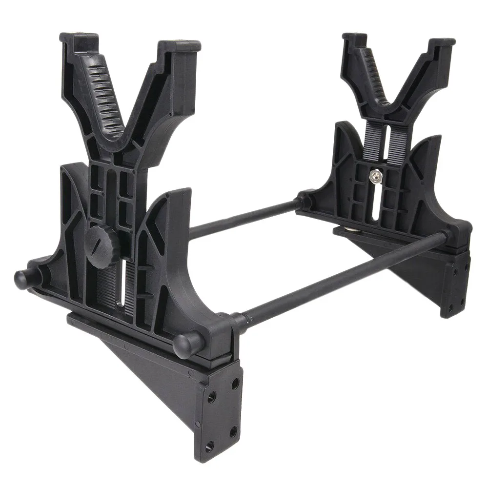 

Tactical Cleaning & Maintenance&Display AK47 M416 Rifle Stand Gun Rack Rest Wall Stand for Hunting Rifle Accessories, Black