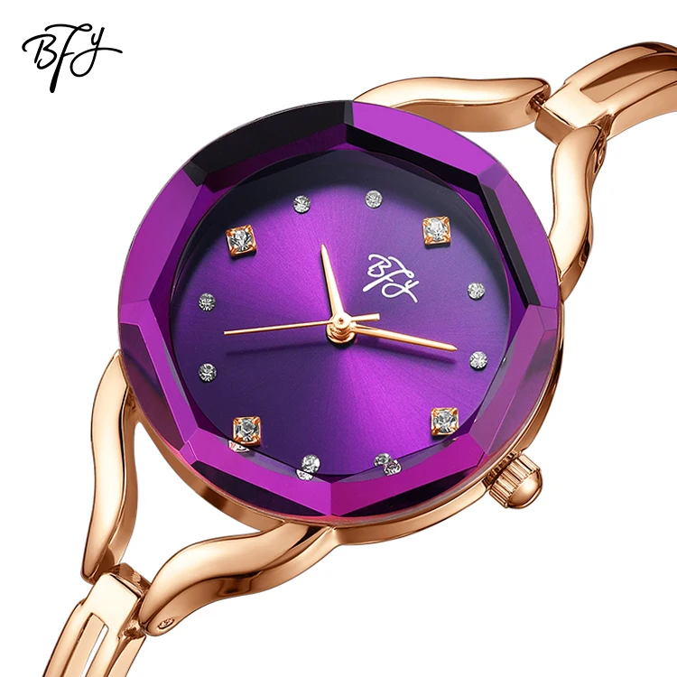 

BFY BF008 high quality stainless steel quartz watch casual classic crystal watch custom waterproof watch, 3 colors