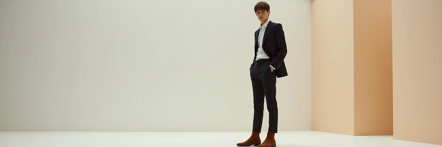 Suit With Suede Chelsea Boots: The Ultimate 2025 Style Statement Redefining Men's Fashion