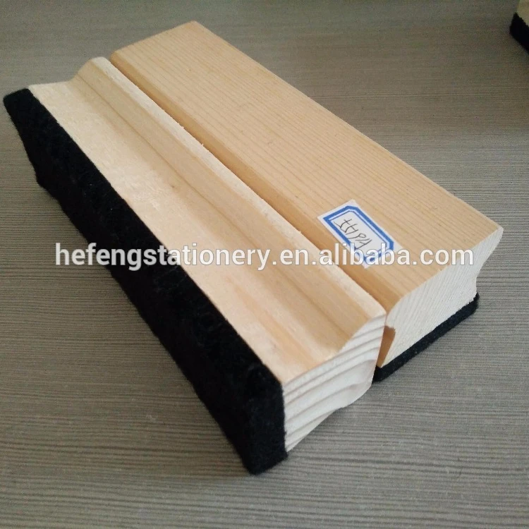 
High Quality Wooden Whiteboard Erase, Wood Blackboard Eraser 