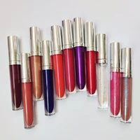 

Wholesale no logo 15 colors vegan liquid clear lipgloss makeup private label lip gloss tubes