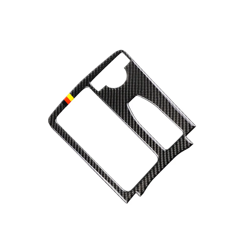 

Carbon Fiber Gear Panel Decoration Sticker-Right Drive German Color Decorative Stickers Trim for Mercedes-Benz w204 C-Class