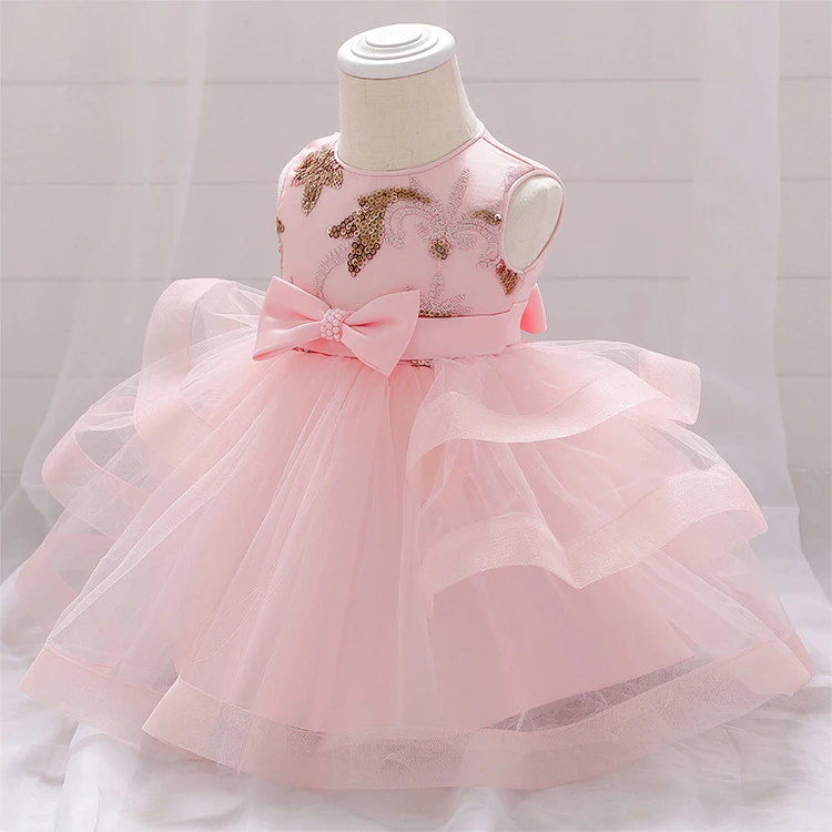 

Fashion Temperament Kids Clothing Elegant Party Evening Dress For Baby Girls
