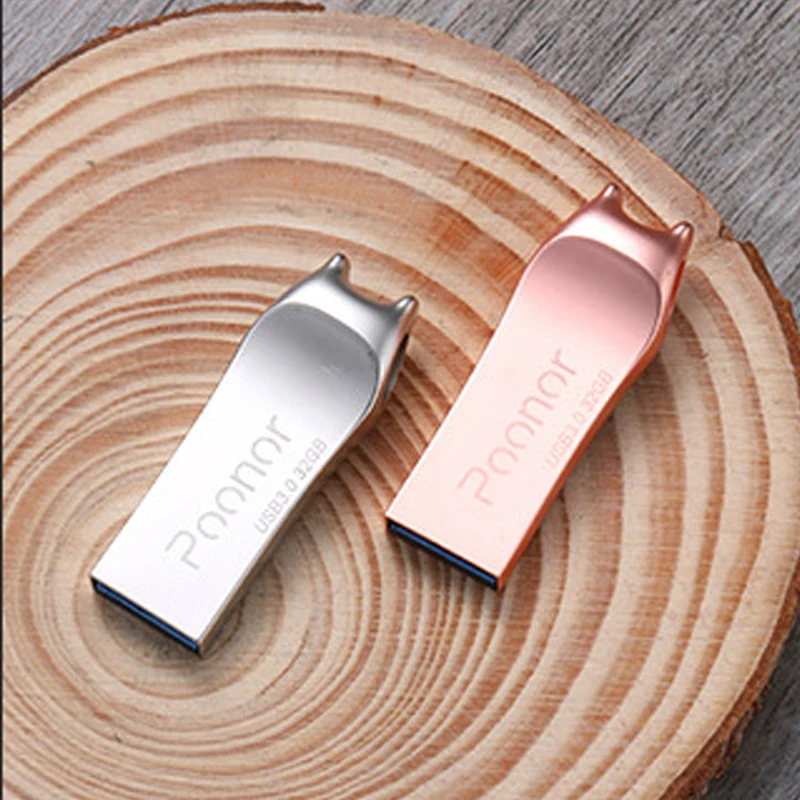 Cat shape giveaway gift USB flash drive made in China 8GB 16GB 32GB 64GB custom logo USB memory stick - ANKUX.COM