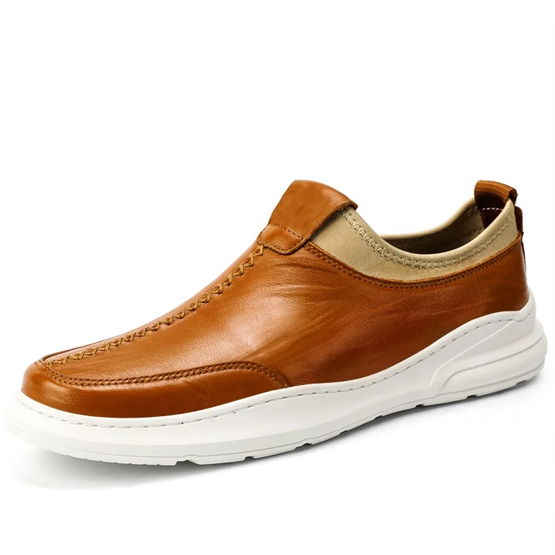 

Men'S Shoes Breathable Large Size Ultra Light Loafers Casual Walking Shoes