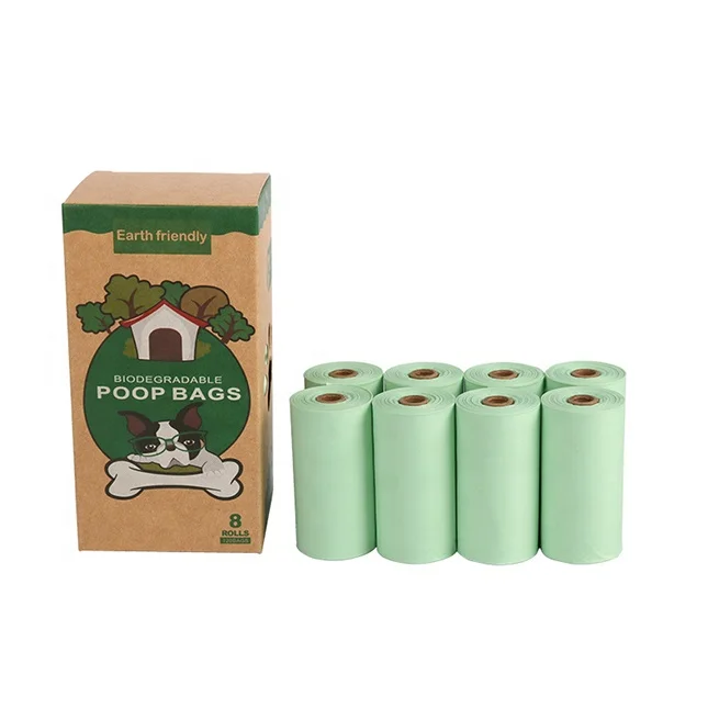 

Factory Fast Delivery Biodegradable Compostable Cornstarch Dog Poop Bag