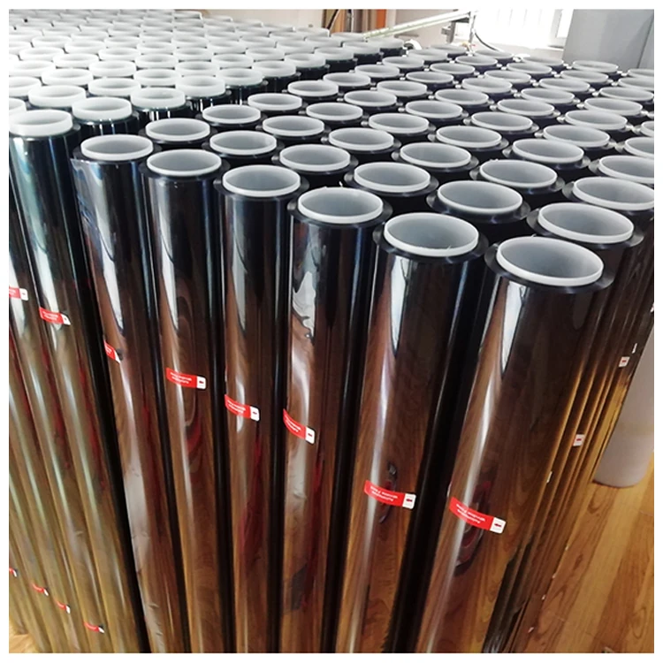 纳米陶瓷薄膜具有高散热黑色车太阳能窗上电子着色膜