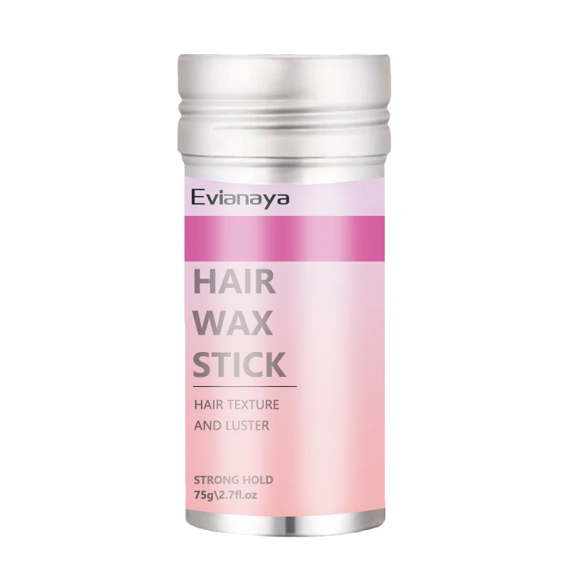 

Factory price private label custom hair edge control strong hold hair wax stick for wholesale