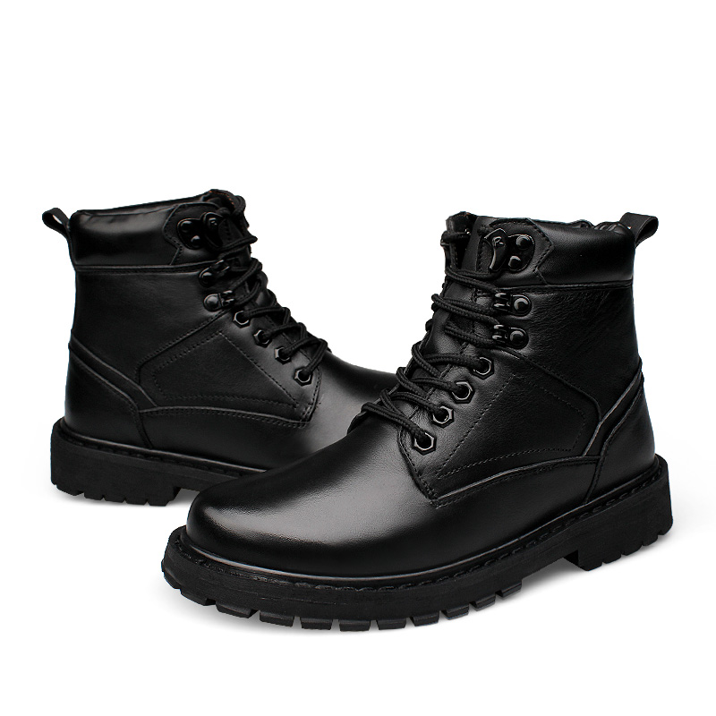 

Men Genuine Leather Military Hiking Army Boots Tactical, Request