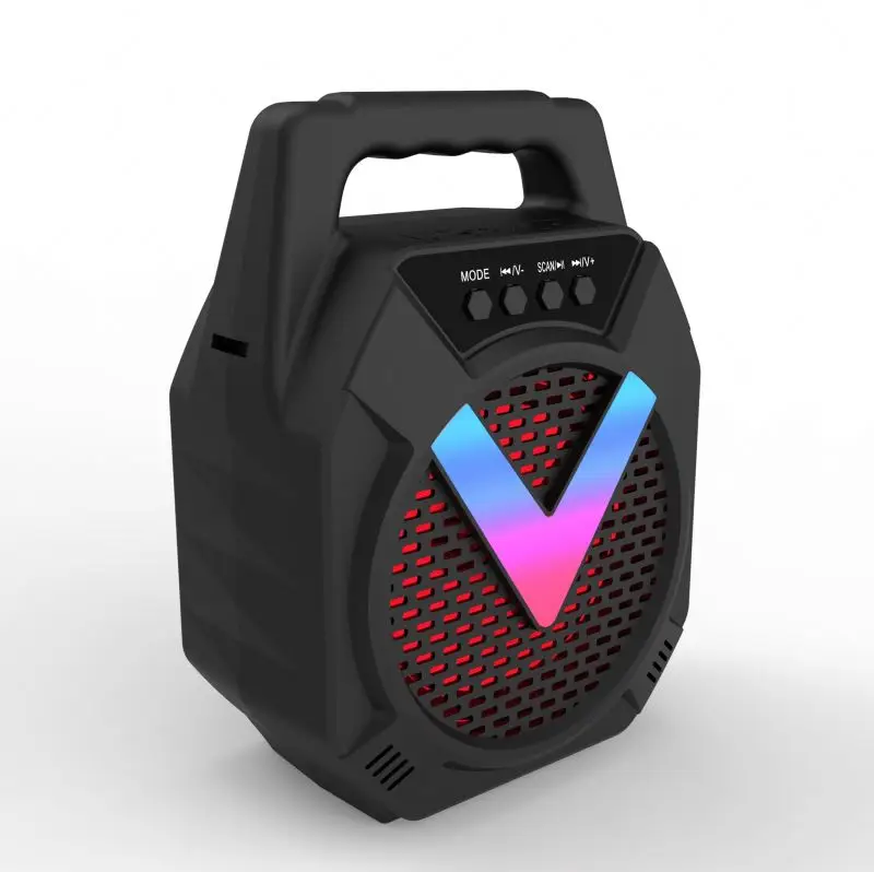 

Hot Sale mini speaker bluetooth wireless Custom Logo Printing With Wholesale Price, Black