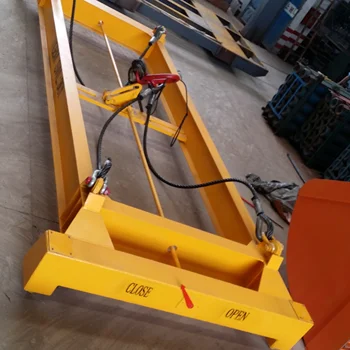 40 feet semi-automatic ISO container lifting spreader beam, View ...