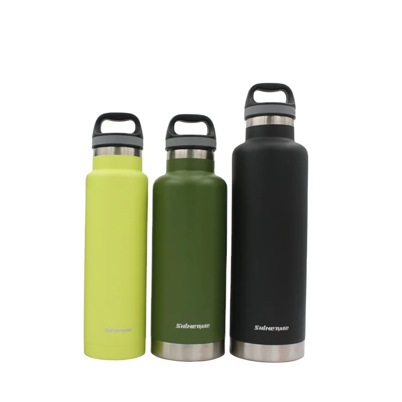

Customized LOGO 304 Stainless Steel Water Bottle Insulated Sport Water Bottles With Lid, Customized color
