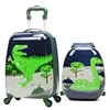 Custom ABS Printed Baby Children Boys Cartoon Travel School Suitcase Kids Luggage Bag Sets