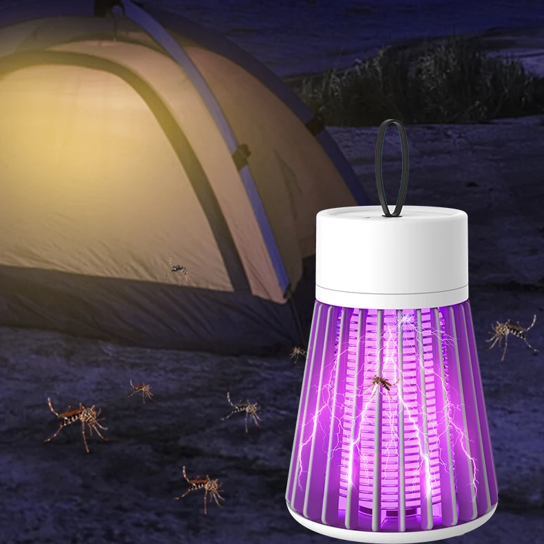 

Free sample 2 in 1 pest control 2021 mosquito killer lamp electric LED light electric mosquito killer lamp, Green/grey
