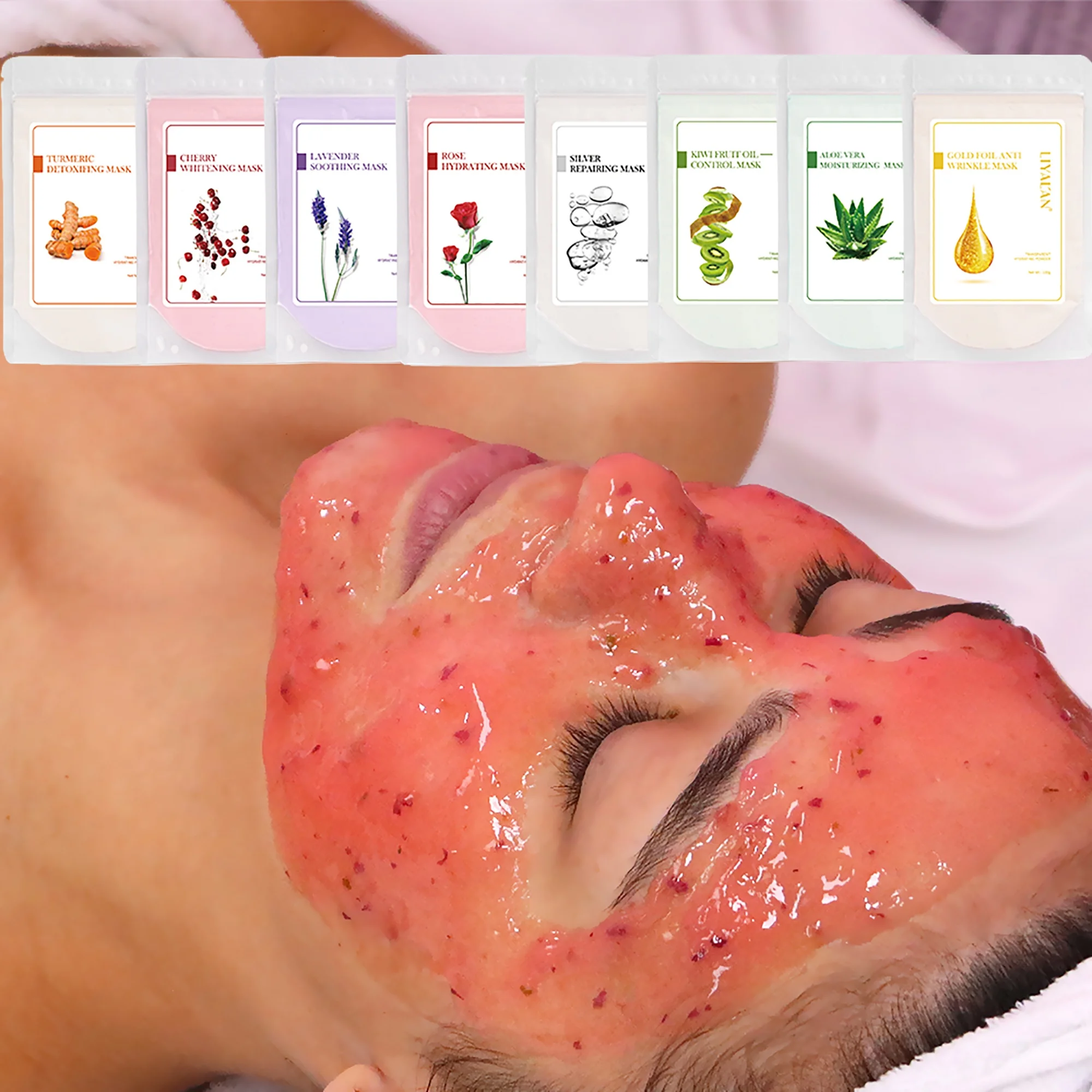 

Face & Body Mask Spa Facial Mask Peel Off Collagen Organic Hydro Jellymask Whitening Jelly Mask Powder Skin Care