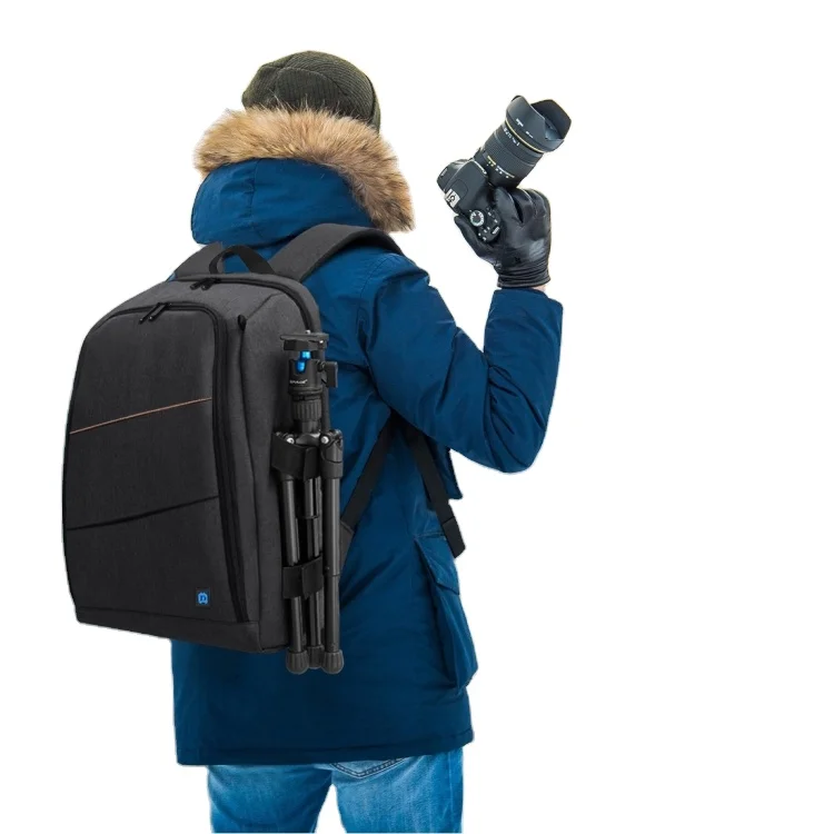 

Stock Selling PULUZ Outdoor Portable Waterproof Scratch-proof Dual Shoulders Backpack