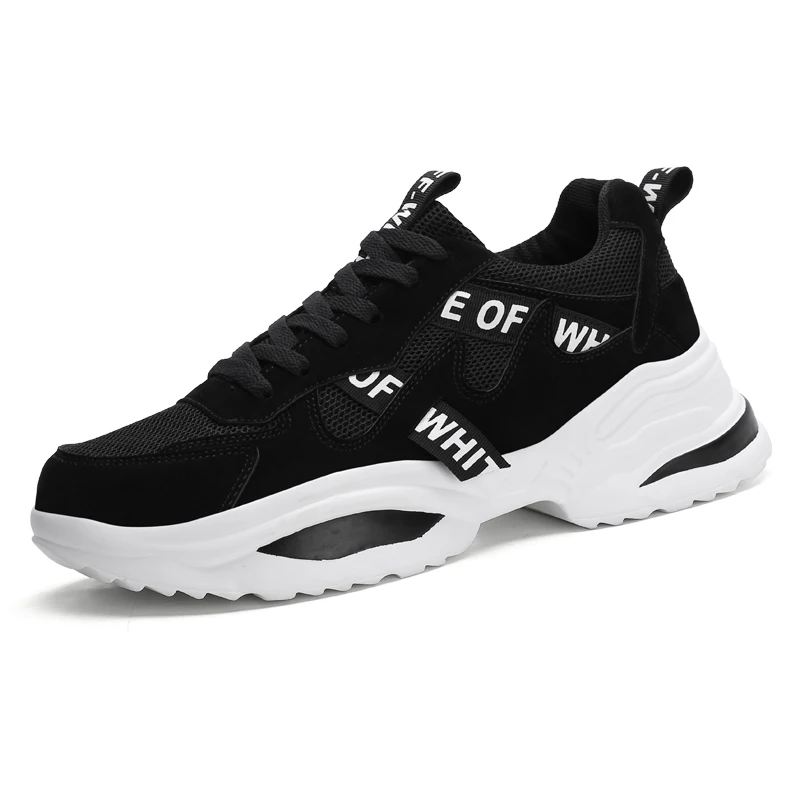 

2019 New Fashion Men's Shoes Casual Sneakers Made In China, Black ,gray ,beige