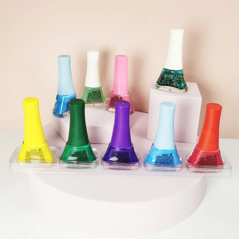

Nail polishes wholesale quick-drying colors OEM Private Label Non Toxic Kids polish nail polish, Multi-colored