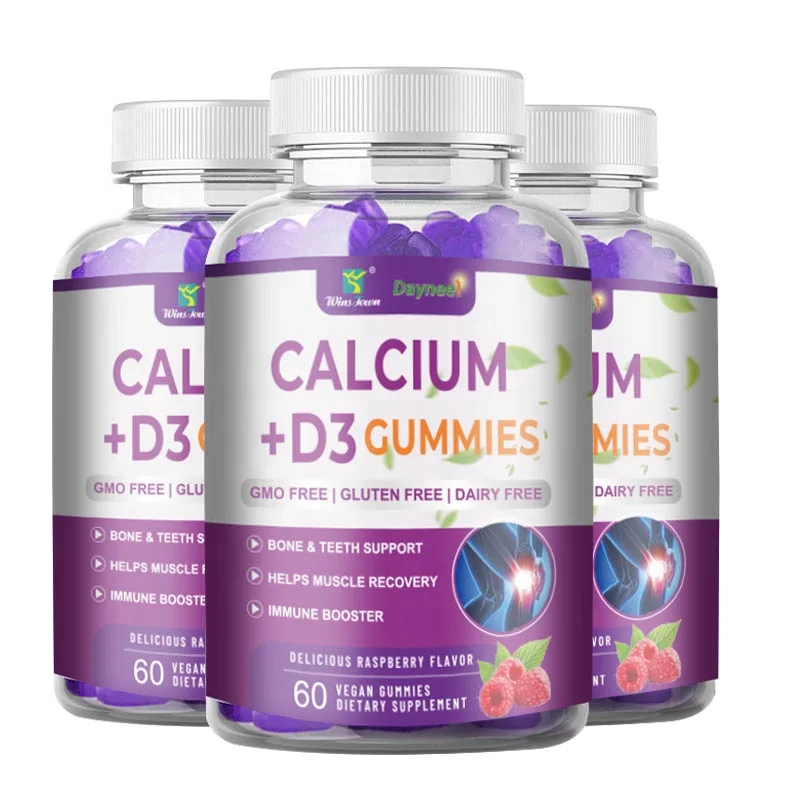 

Private label calcium d3 gummies Bone Support vitamin d3 supplement Magnesium calcium Gummies height growth