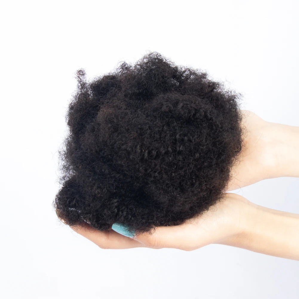 

Wholesale Brazilian Afro Kinky Bulk Human Hair For Braiding Cuticle Aligned Hair For Black Women Locs Dreadlocs