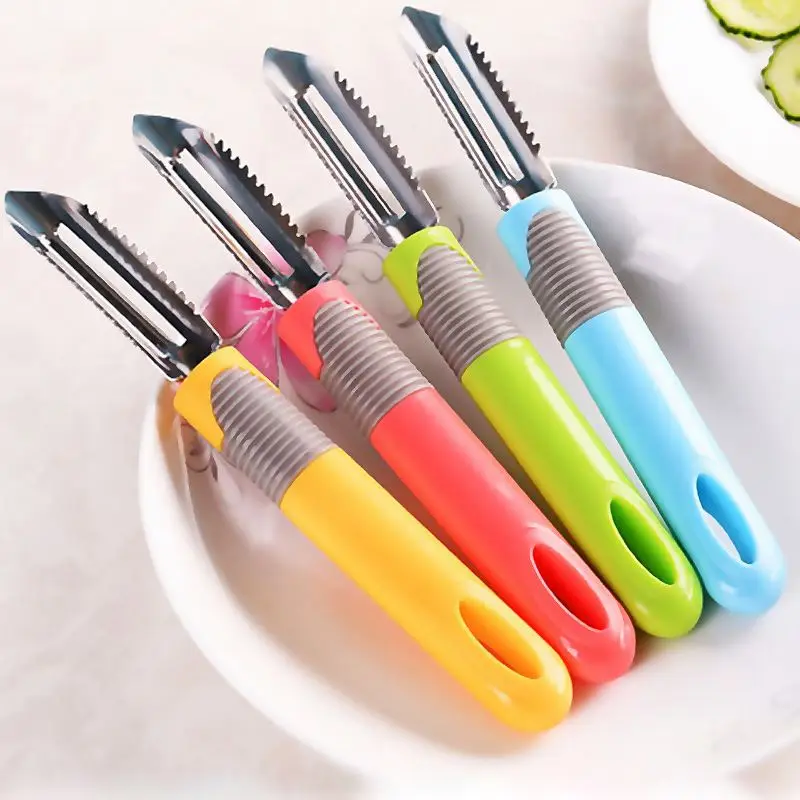 

Kitchen Accessories Gadgets Shred Grater Knife Cutter Potatoes Cucumbers Vegetable Fruit Peeler Slicer for Cooking, Random