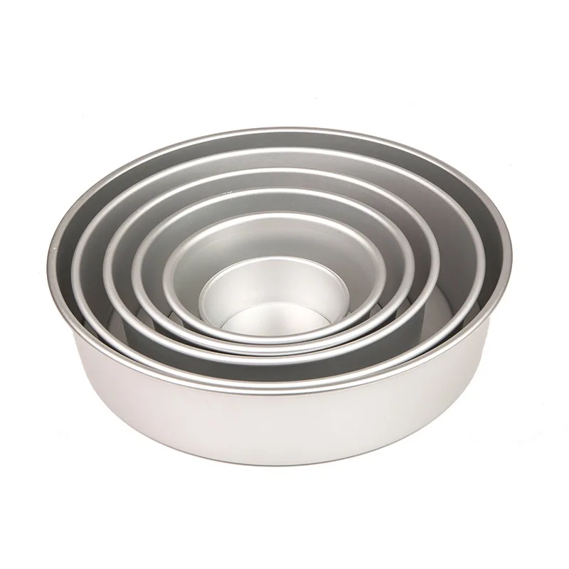 

round cake tools cake mold aluminium pan baking tray