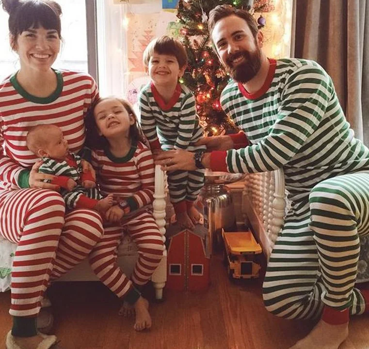 

Autumn Christmas Family Parent-Child Set