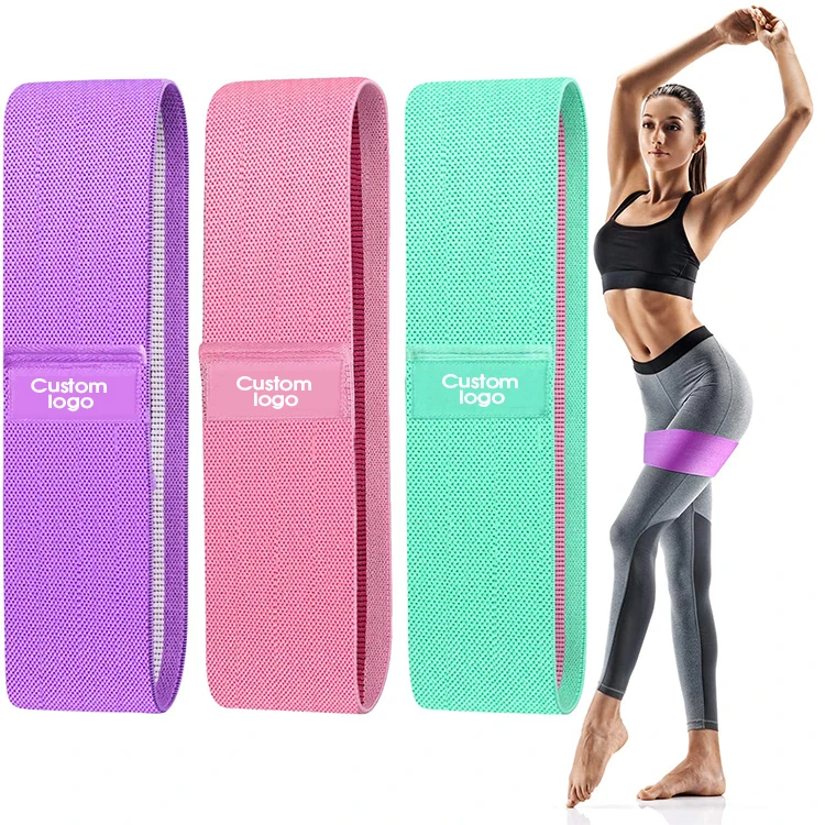 

Best Seller Custom Logo Private label Natural Latex Home Yoga Ejercicios Bandas de Resistencia Set, Customized color