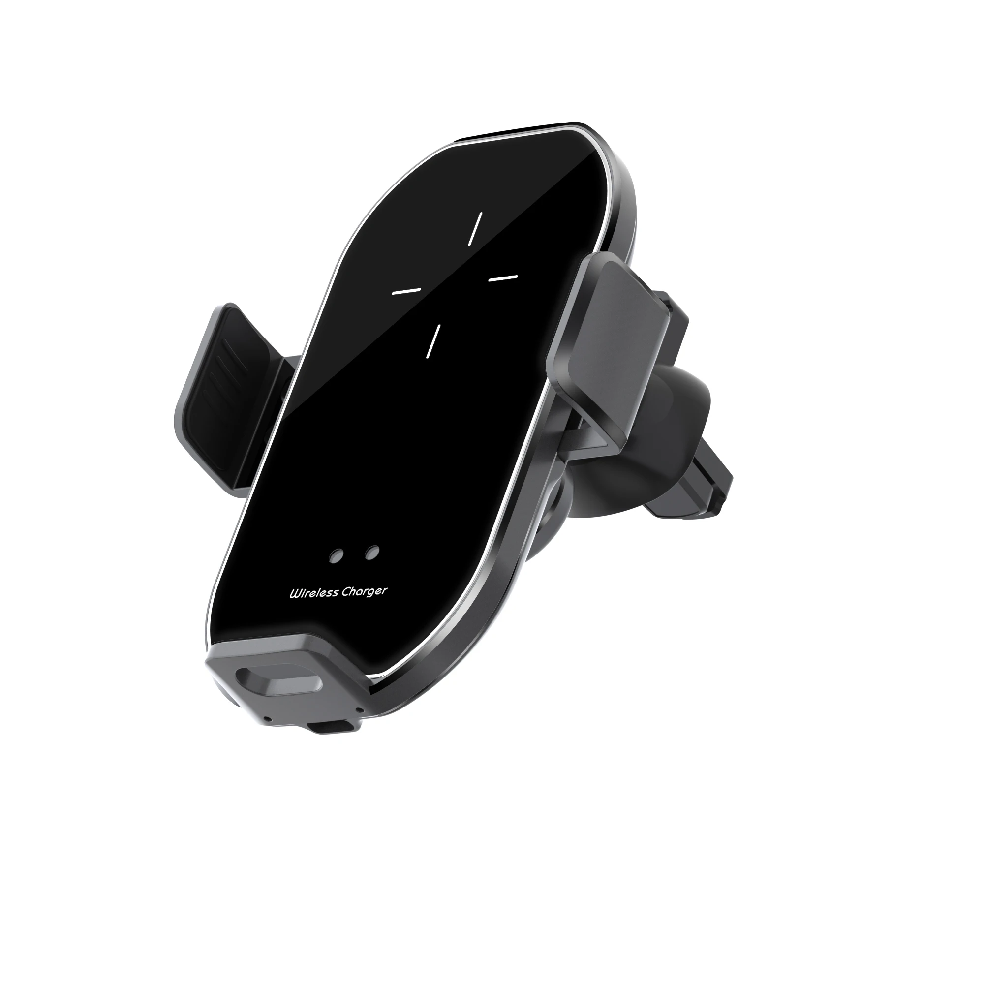 

Factory Price 10W Wireless Car Charger Automatic Clamping Phone Holder Mount For Mobile Phone