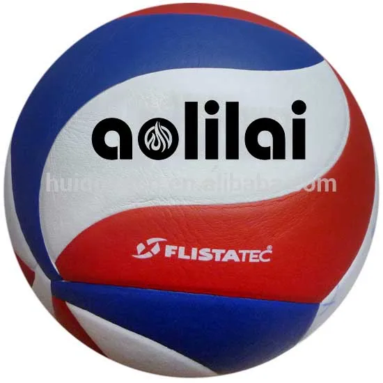 

Size 5 Indoor Custom Logo Fiber PU AOLILAI V 5000 4500 Volleyball Ball For Match, Customized ( white/red/green)