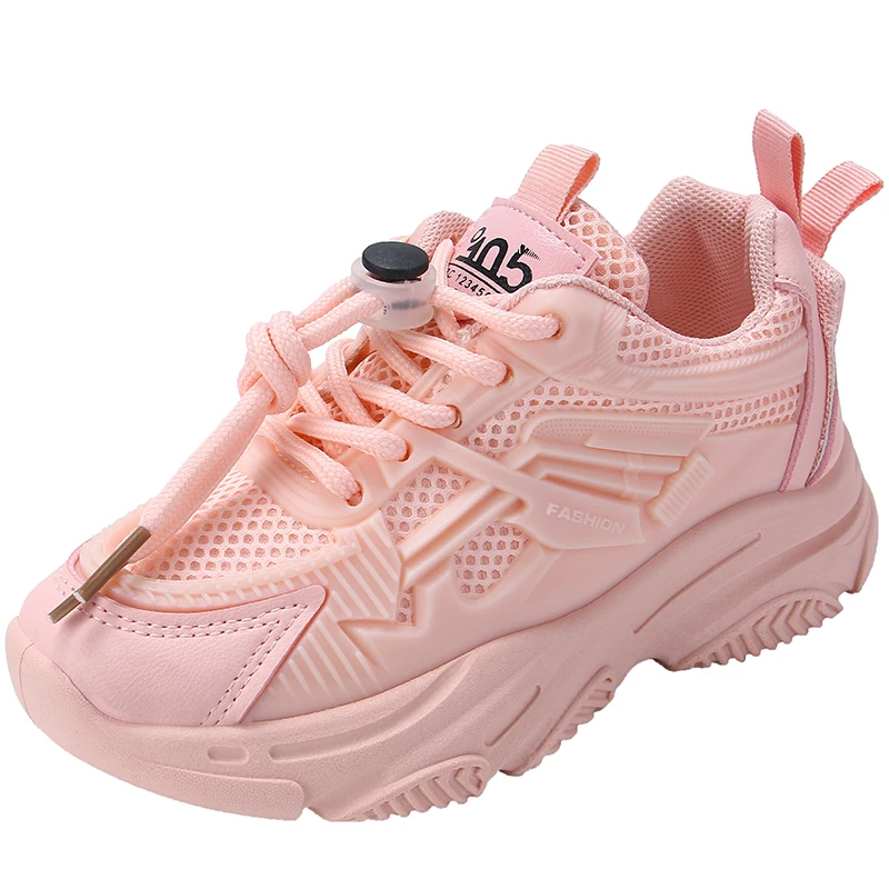 

New breathable fashion kids school shoes casual sports running shoes, As photos